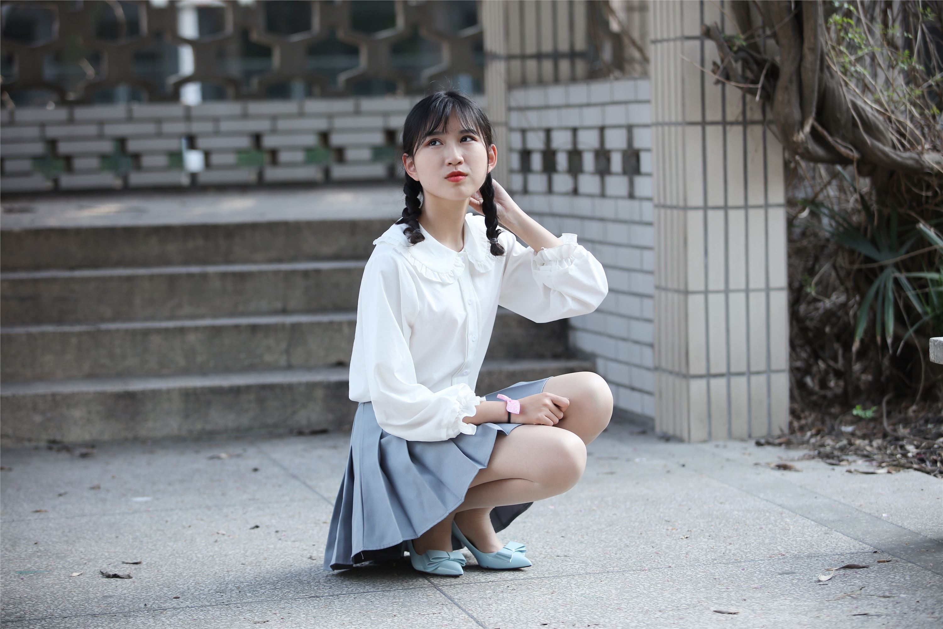 奈丝写真 NO.049 小橙子-清纯呆萌的学妹